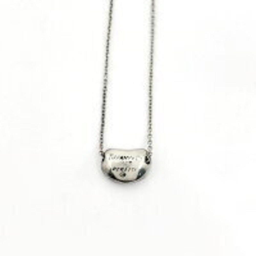 Tiffany Co Beans Necklace Pendant Sterling Silver